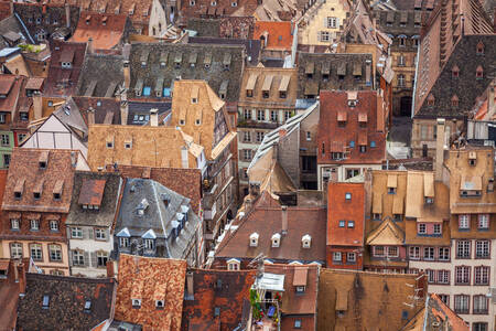 Střechy ve Štrasburku