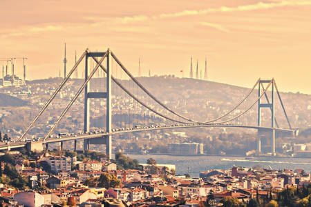 Bosporusbrug in Istanbul
