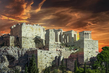 Akropole v Aténách