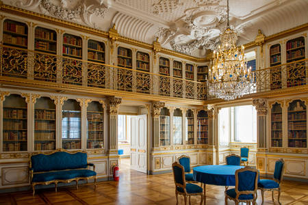 Biblioteka w pałacu Christiansborg