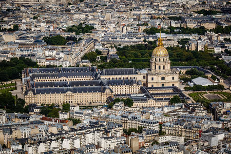 Parigi vista dall'alto