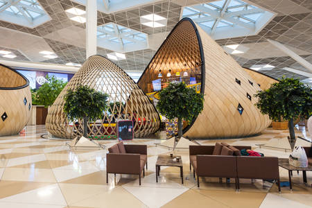 Enterijer Međunarodnog aerodroma Baku