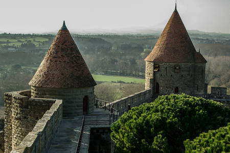 Fästning Carcassonne