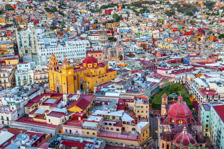 Pogled na grad Guanajuato