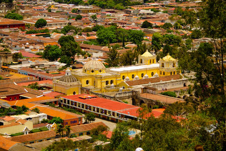 Blick auf Antigua Guatemala