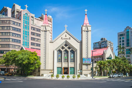 Catedral del Inmaculado Corazón de la Virgen María en Hsinchu