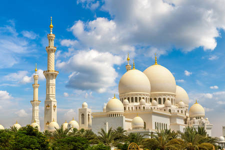 Sheikh Zayed-moskee in Abu Dhabi