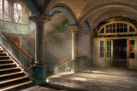 Sanatorio abbandonato Beelitz-Heilstätten