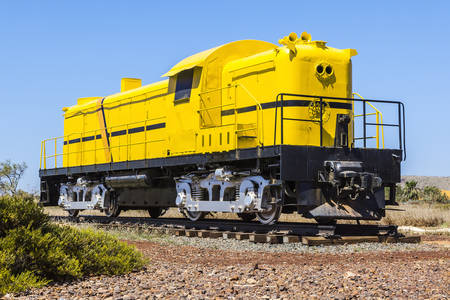 Żółty pociąg
