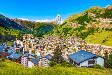 Orașul Zermatt