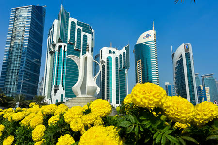 Ουρανοξύστες στη Ντόχα