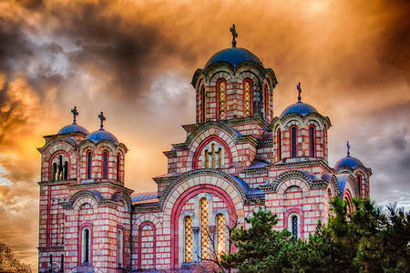 Iglesia de San Marcos en Belgrado