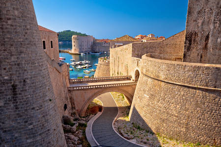 Muralhas da cidade de Dubrovnik
