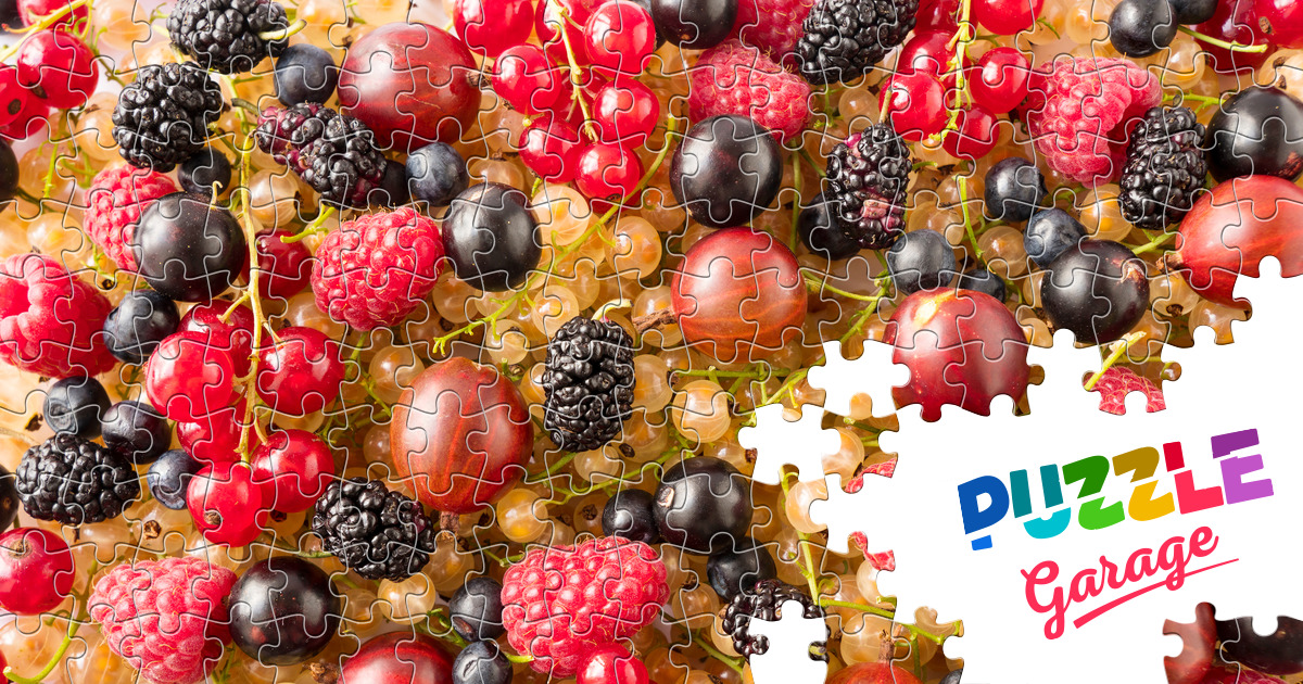 Fresh Berries And Fruits Jigsaw Puzzle Plants Berries Puzzle Garage