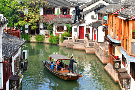 Zhujiajiao - une ville ancienne