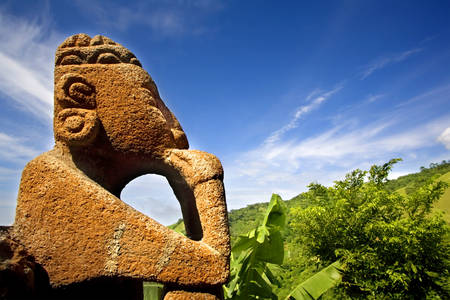 Статуя в Коста-Рике