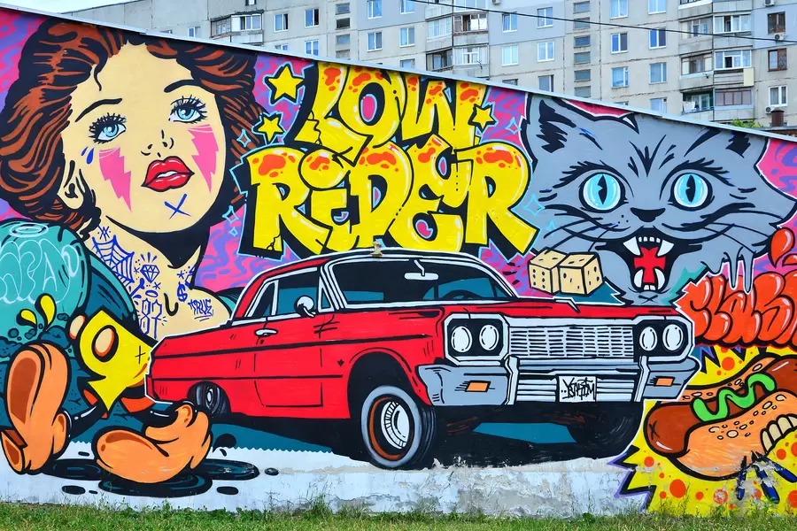 Graffiti na ścianie