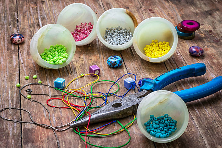 Beads for needlework