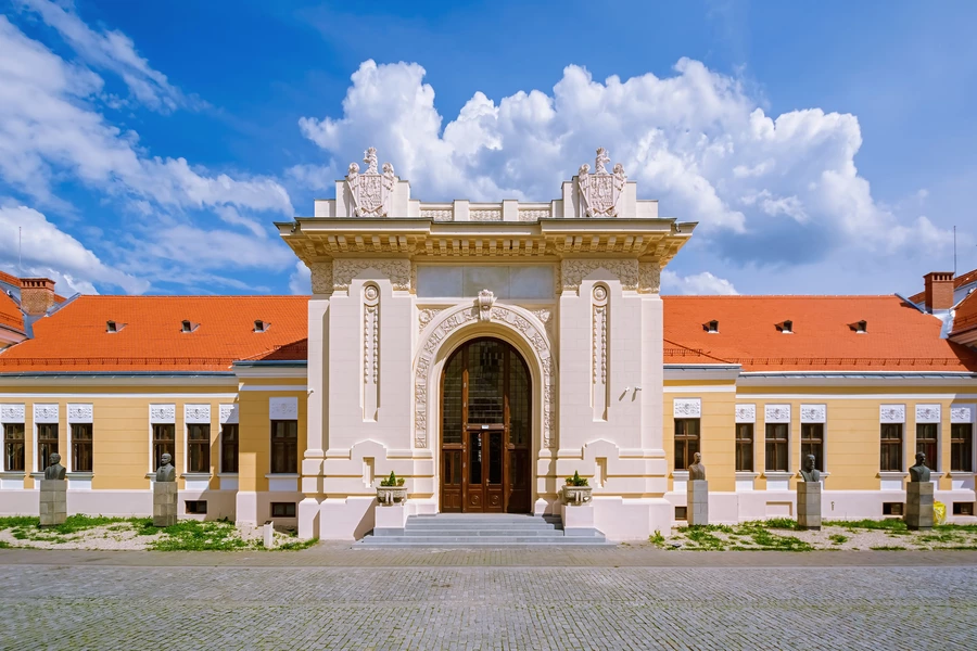 Bangunan di benteng Alba Carolina