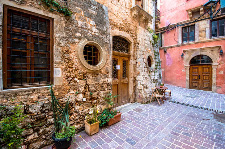 Old streets of Chania