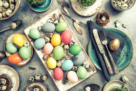 Easter table