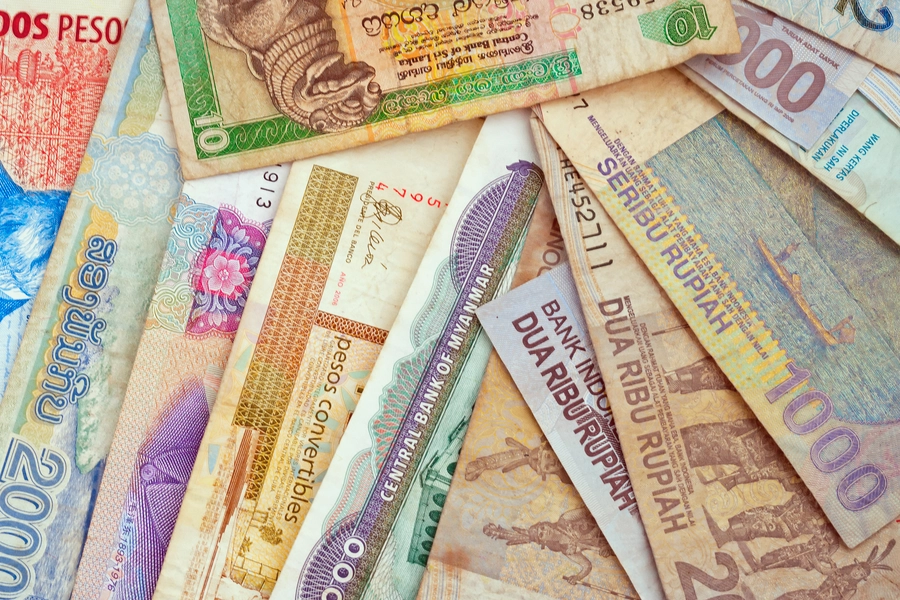 Novčanice raznih valuta