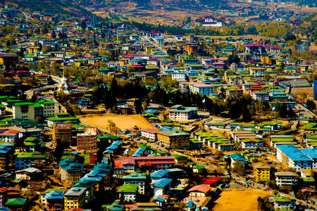 Thimphu city, Bhutan