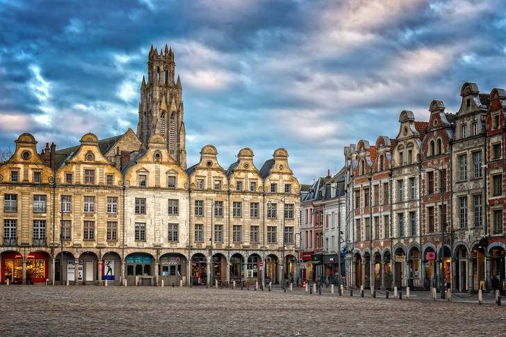 Heroes Square in Arras