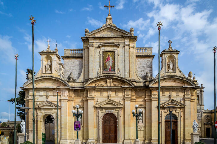 Iglesia en Mdina, Malta