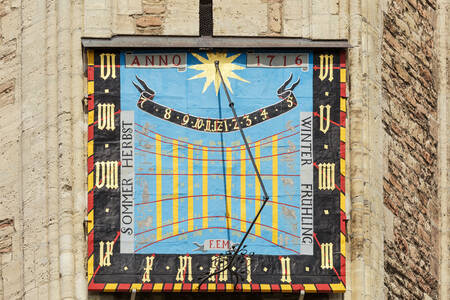 Cadran solar din Catedrala Brunswick