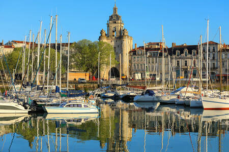 Puerto en La Rochelle