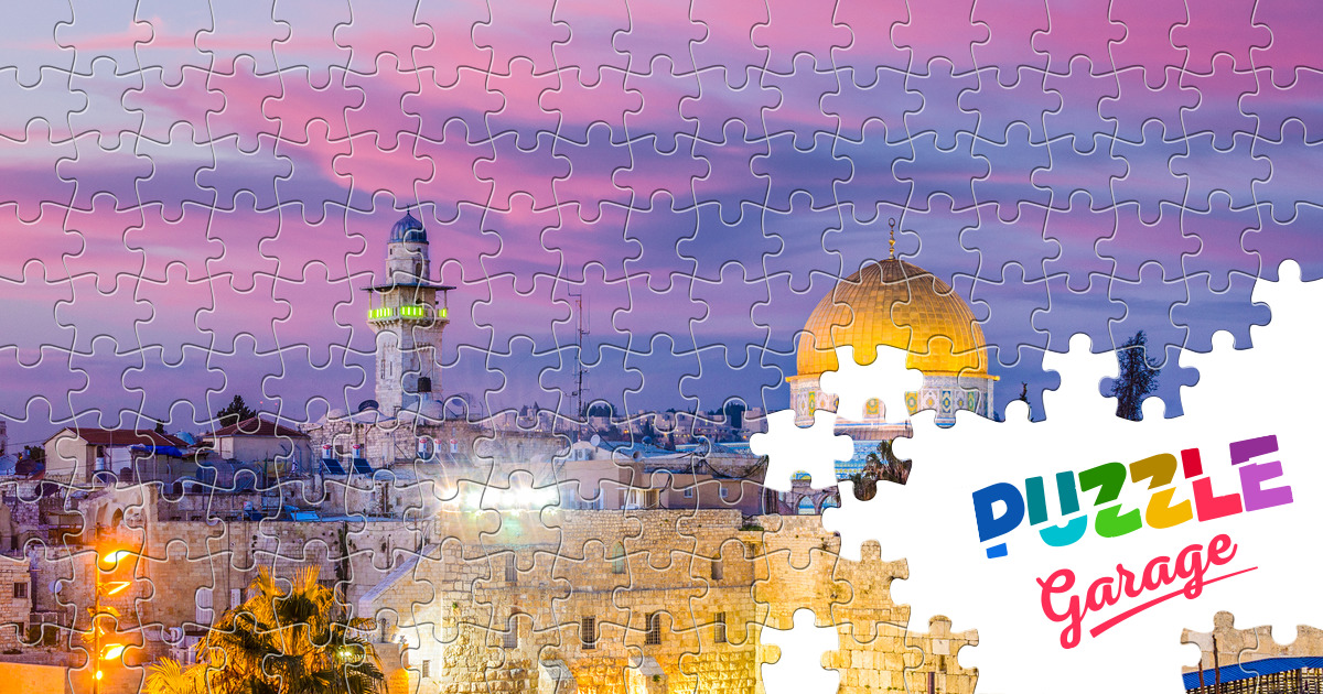 Jerusalem Western Wall Jigsaw Puzzle (Countries, Israel) Puzzle Garage