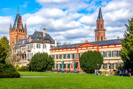 Weinheim Castle and Town Hall, Germany