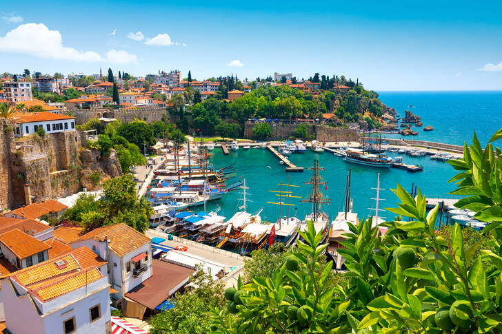 Harbor in Antalya