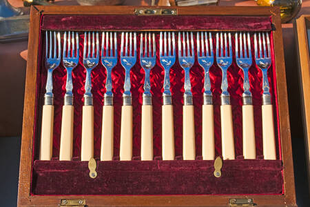 Vintage set vilica
