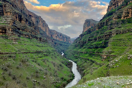 Aliran di ngarai