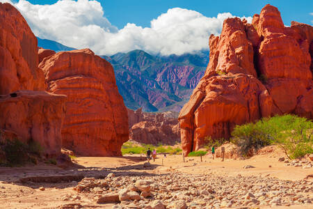 Quebrada de las Conchas Gorge