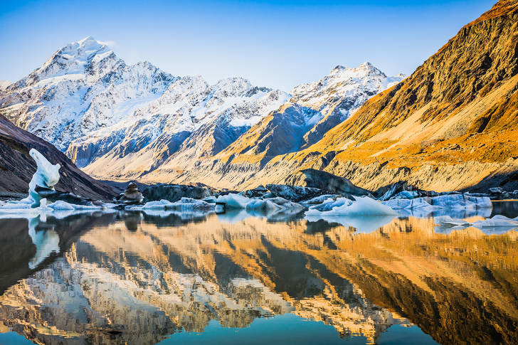 Beauty of Mount Cook National Park