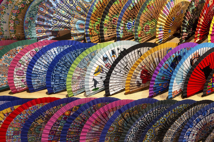 Abanicos españoles hechos a mano
