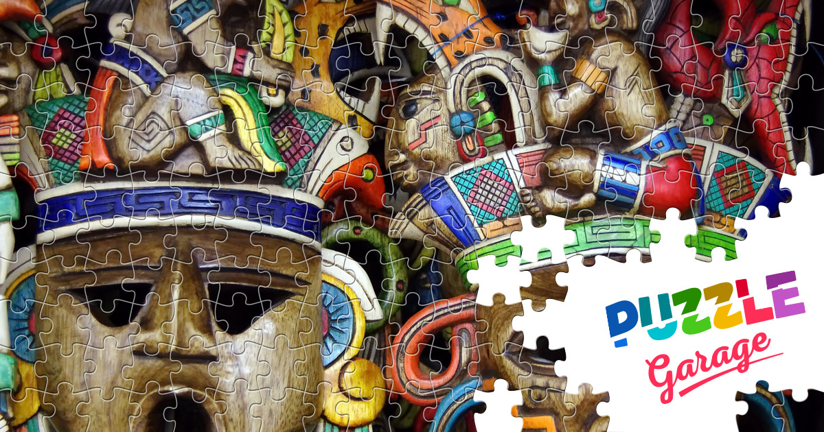 Mexican souvenirs Jigsaw Puzzle (Countries, Mexico) Puzzle Garage