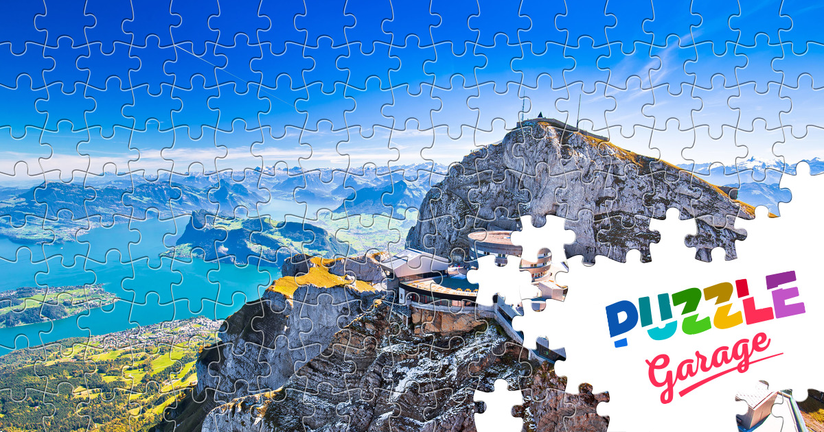 Mountains of switzerland Jigsaw Puzzle (Countries, Switzerland), Puzzle  Garage
