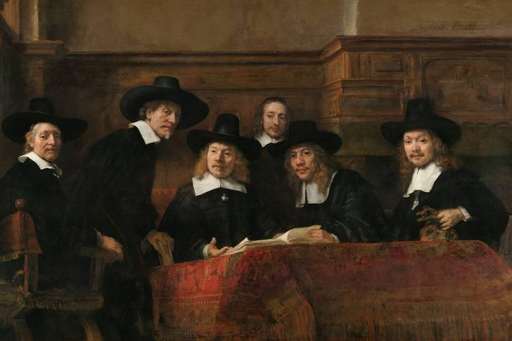 Rembrandt: "Syndycy"