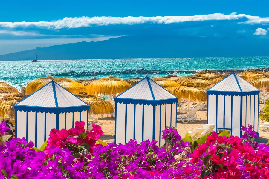 Het strand van Playa del Duque