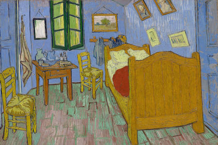 Vincent Van Gogh: "Hálószoba Arles-ban"