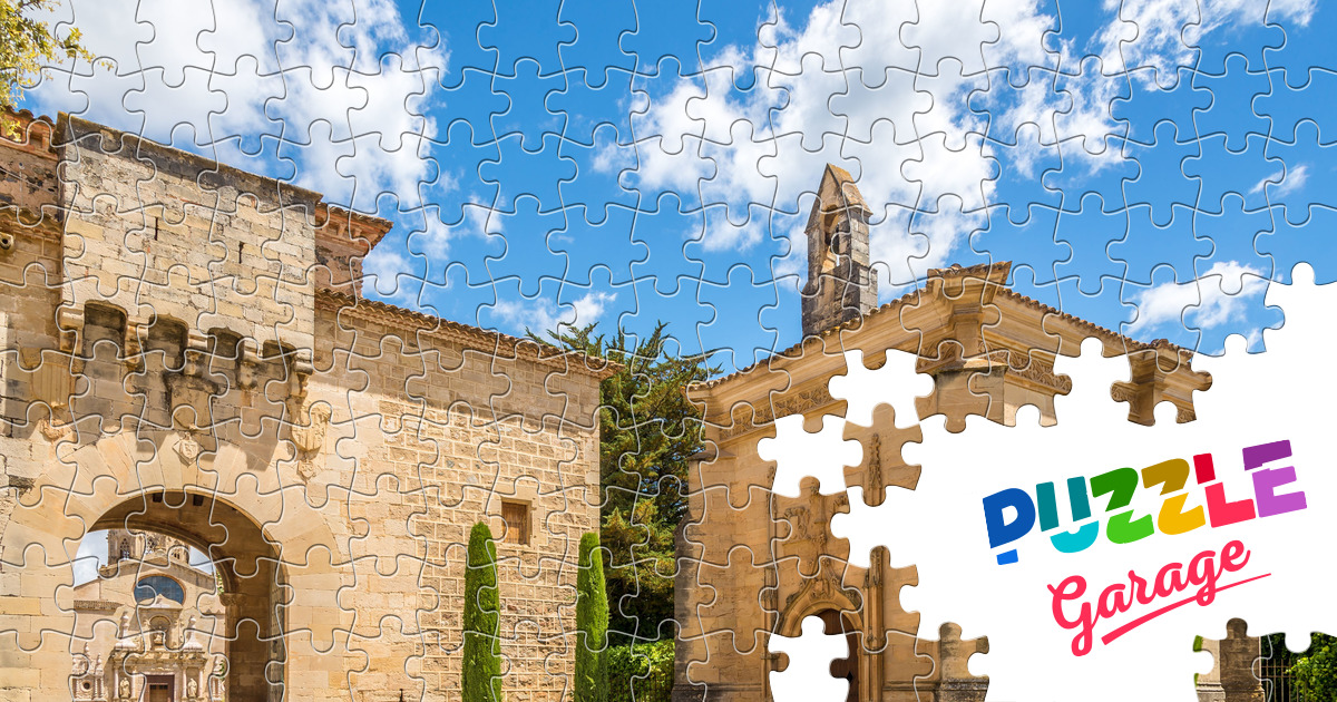 Gateway to Poblet Monastery Jigsaw Puzzle (Countries, Spain) Puzzle Garage