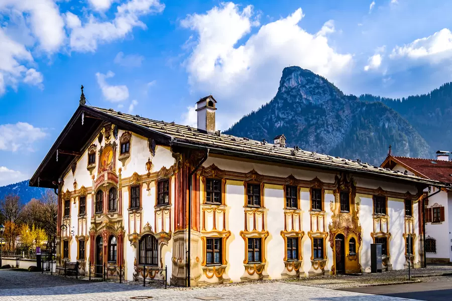 Architectuur bouwen in Oberammergau