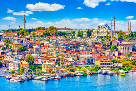 Isztambul nézet