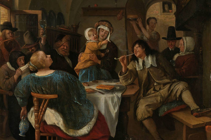 Jan Steen: "A családi jelenet"
