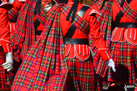 Schotse nationale kostuums