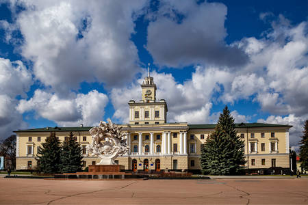 The building of the regional administration of Khmelnitsky